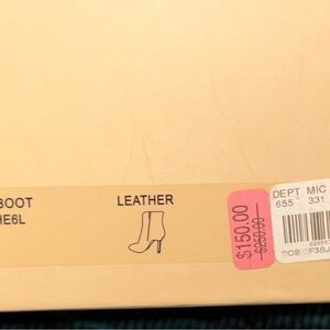 Michael Kors Tan Leather Heeled Boots